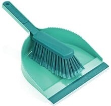 Pelle et brosse classiques Leifheit - Turquoise