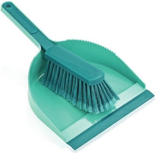 Pelle et brosse classiques Leifheit - Turquoise