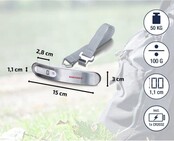 Soehnle Travel Digital Luggage Scale Stainless Steel Nr. 66172