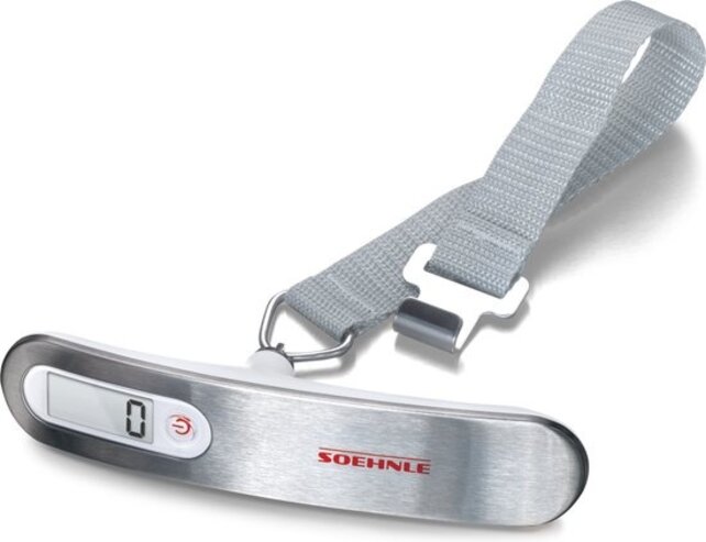 Soehnle Travel Digital Luggage Scale Stainless Steel Nr. 66172