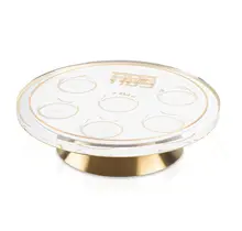 Waterdale Klassischer Seder Teller Gold