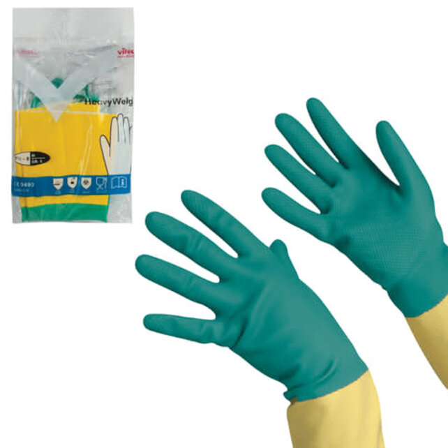 Vileda Professional Zwaargewicht Handschoen Medium - De robuuste handschoen