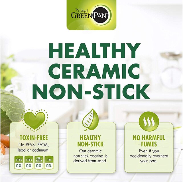 GreenPan Koekenpan Torino Zwart ø 30 cm