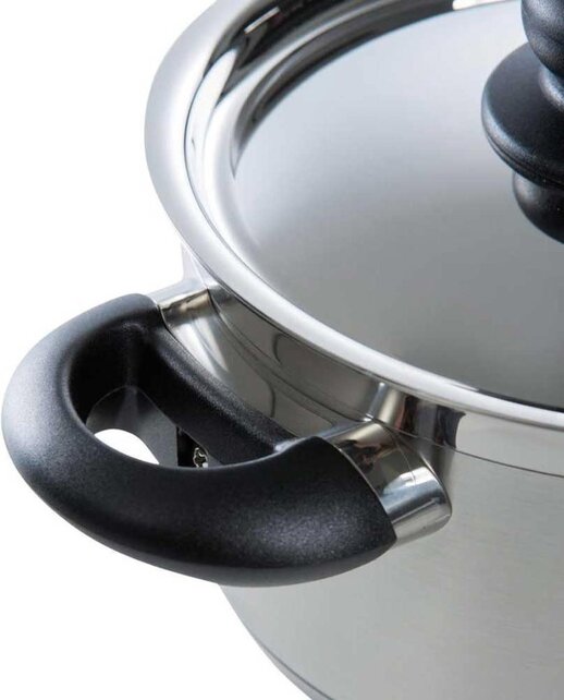 Carat + Batterie de cuisine -5 pièces -Acier inoxydable