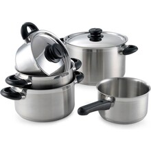 Carat + Cookware Set -5 Pieces -Stainless Steel