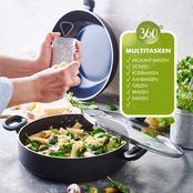 GreenPan Koekenpan Torino Zwart ø 30 cm