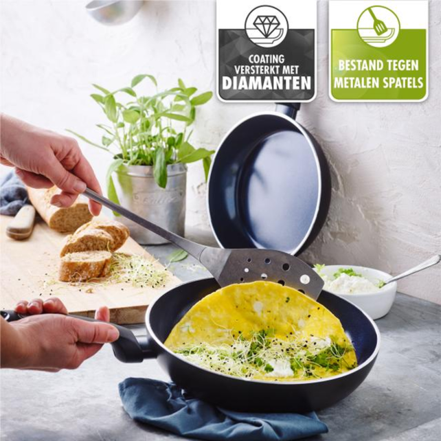 GreenPan Poêle Torino Noir ø 30 cm