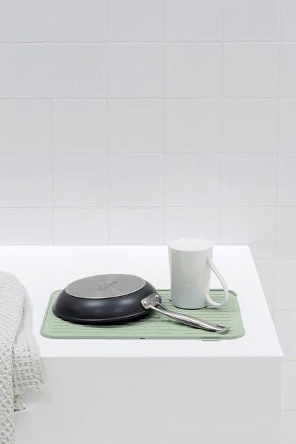 Tapis de drainage en silicone SinkSide de Brabantia - Vert Jade