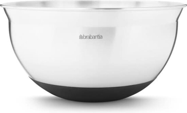 Brabantia Profile Bol mélangeur avec base antidérapante, 1,6 litres - Acier Mat