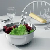 Brabantia Profile Mixing bowl with non-slip base, 1.6 litres - Matt Steel