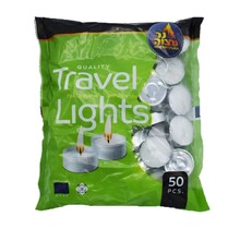 Bag of tea lights 50 pieces - Burning time 3 hours