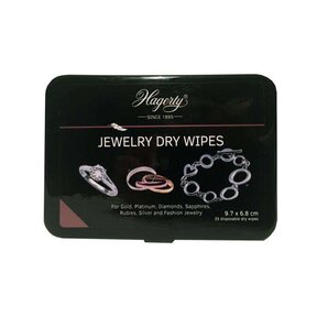 Jewelry Dry Wipes 25 pcs