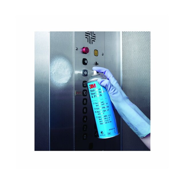 Spray pour acier inoxydable 3M 600 ml