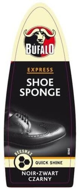 Bufalo Express Shoe Sponge Black