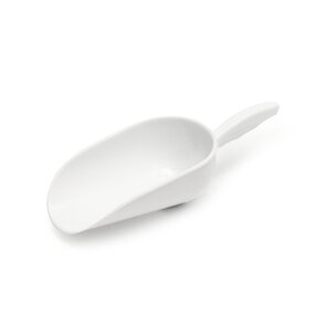 Flour Scooper White Plastic 24cm