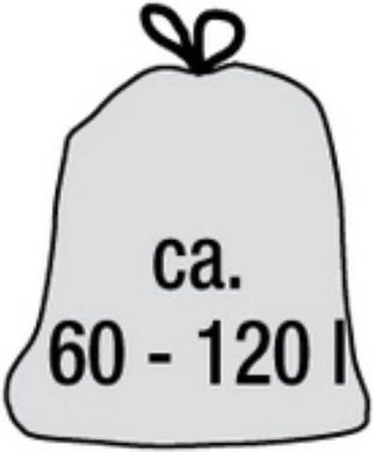 Keeeper Waste Bag Holder Eco 28x33x87 Grey