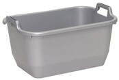 Keeper Panier à Linge Fermé Rectangulaire Gris 65L  63X45X29CM