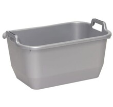 Keeeper Wäschekorb Geschlossen Rechteckig Grau 65L  63X45X29CM