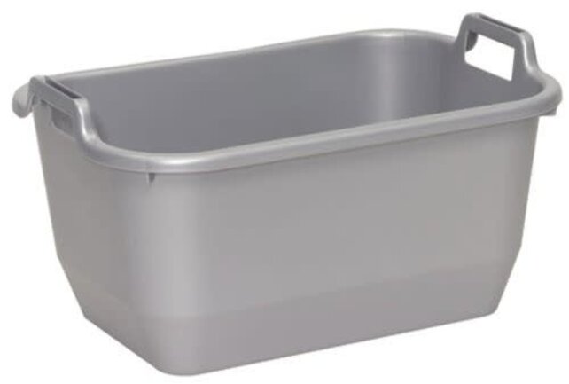 Keeeper Wasmand Gesloten Rechthoekig Grijs 65L  63X45X29CM