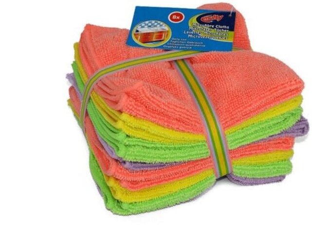 Multy Microvezeldoekjes 8st 30*30cm