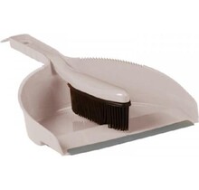 Plubo Style Hand Sweeper Rubber + Dustpan Grey