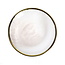 Paldinox Paldinox Clear Glass Cake Plate Gold Rim Ø15.5cm