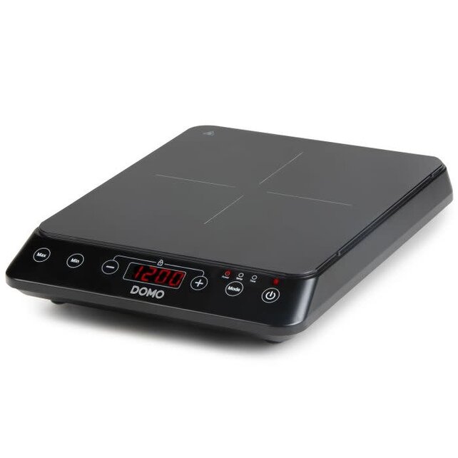 DOMO Induktionskochfeld Timer-Funktion, Mit Display - 2000W