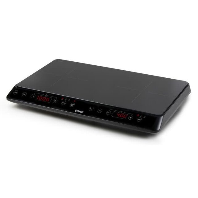 Domo Inductiekookplaat - 2 pits - 18 cm - 3500W