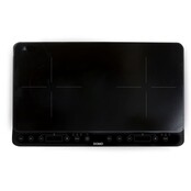 DOMO Induction hob - 2 burners - 18 cm - 3500W