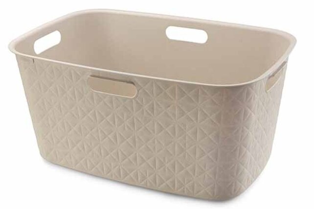 Curver Panier à Linge Softex 45L - 57x37xh27cm