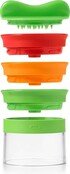 OXO Soft Works Gemüseschneider 3-Klingen Handspiralschneider für Karotten, Gurken, Zucchini
