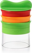 OXO Soft Works Vegetable Cutter 3-Blade Hand Spiral Slicer For Carrot, Cucumber, Courgette