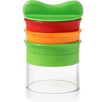 OXO Soft Works Vegetable Cutter 3-Blade Hand Spiral Slicer For Carrot, Cucumber, Courgette