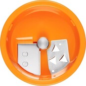 OXO Soft Works Groentesnijder 3-Mes Hand Spiraalsnijder Voor Wortel, Komkommer, Courgettes