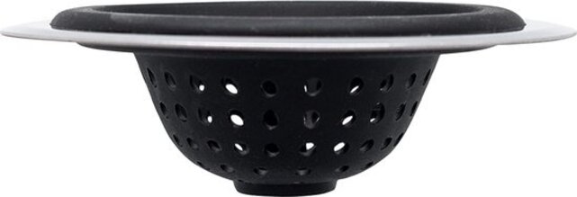 Zeefgootsteenfilter Silicone Met Stop