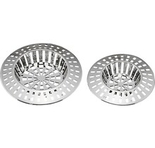 Wenko Afvoerzeefjes 6/7 Cm Zilver 2 Stuks