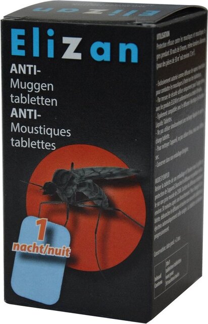 Elizan Anti-Muggen Tabletten Navulling - 30 Stuks