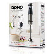 Domo Urban Stabmixer + Schneebesen Inox Schwarz DO9180M
