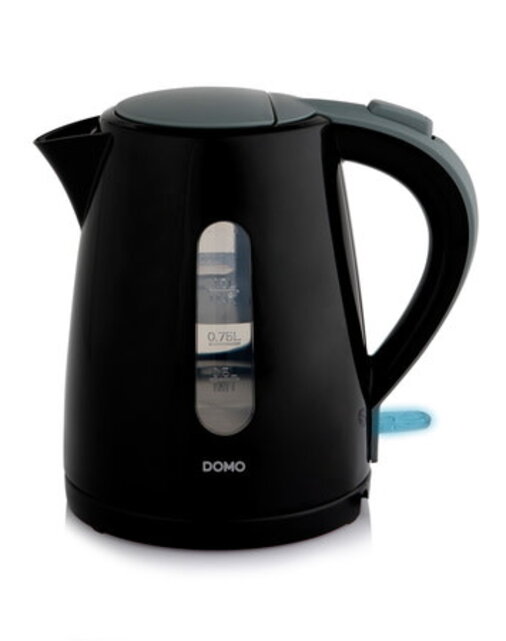 Domo Waterkoker 1L Noir-Gris