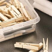 Sunware Q-line Boîte de Rangement 1L Transparent Métallisé