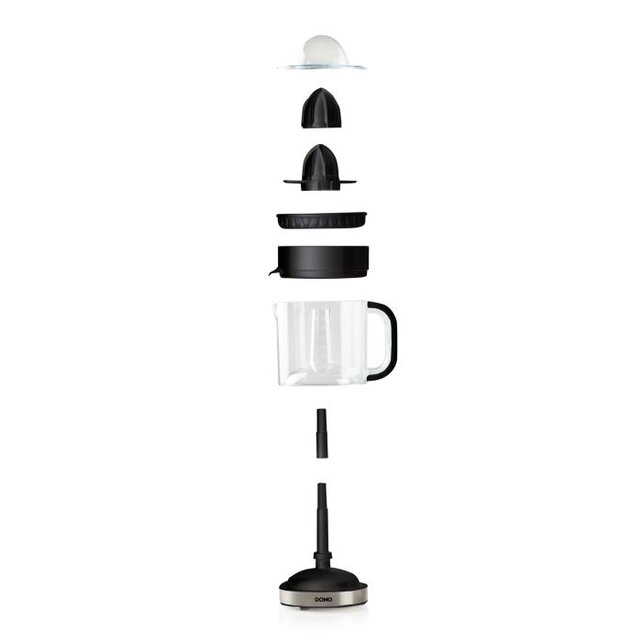 Domo Fruchtpresse - Schwarz/Edelstahl - DO9235J