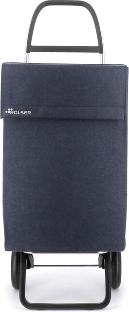 Rolser Shopping Trolley 2 Wheel  Jean Tweed  - Blue
