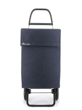 Shopping Trolley 2 Wheel  Jean Tweed  - Blue