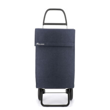 Shopping Trolley 2 Wheel  Jean Tweed  - Blue