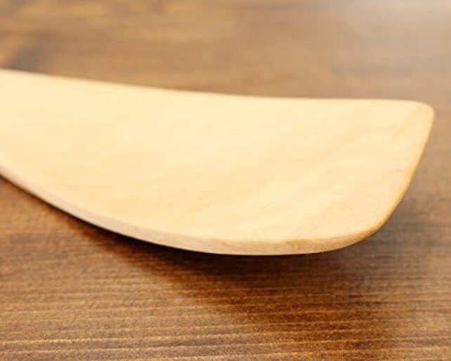 Bérard Spatule Contour droite en bois d'olivier, 30 cm