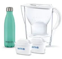 Brita Marella Cool Waterfilter Actieset - Carafe, deux filtres et bouteille en édition limitée
