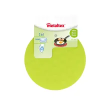 Metaltex 2 In 1 Silicone Coaster Round Anti-Slip