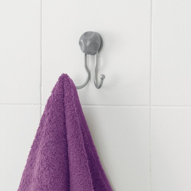 Metaltex Viva Crochet double – Revêtement métal/polyester, Argent