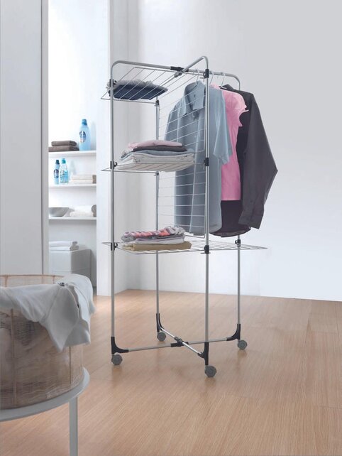 Tour de séchage Metaltex Tomado - Aliseo 3 - 30m - Gris