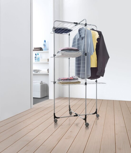 Tour de séchage Metaltex Tomado - Aliseo 3 - 30m - Gris